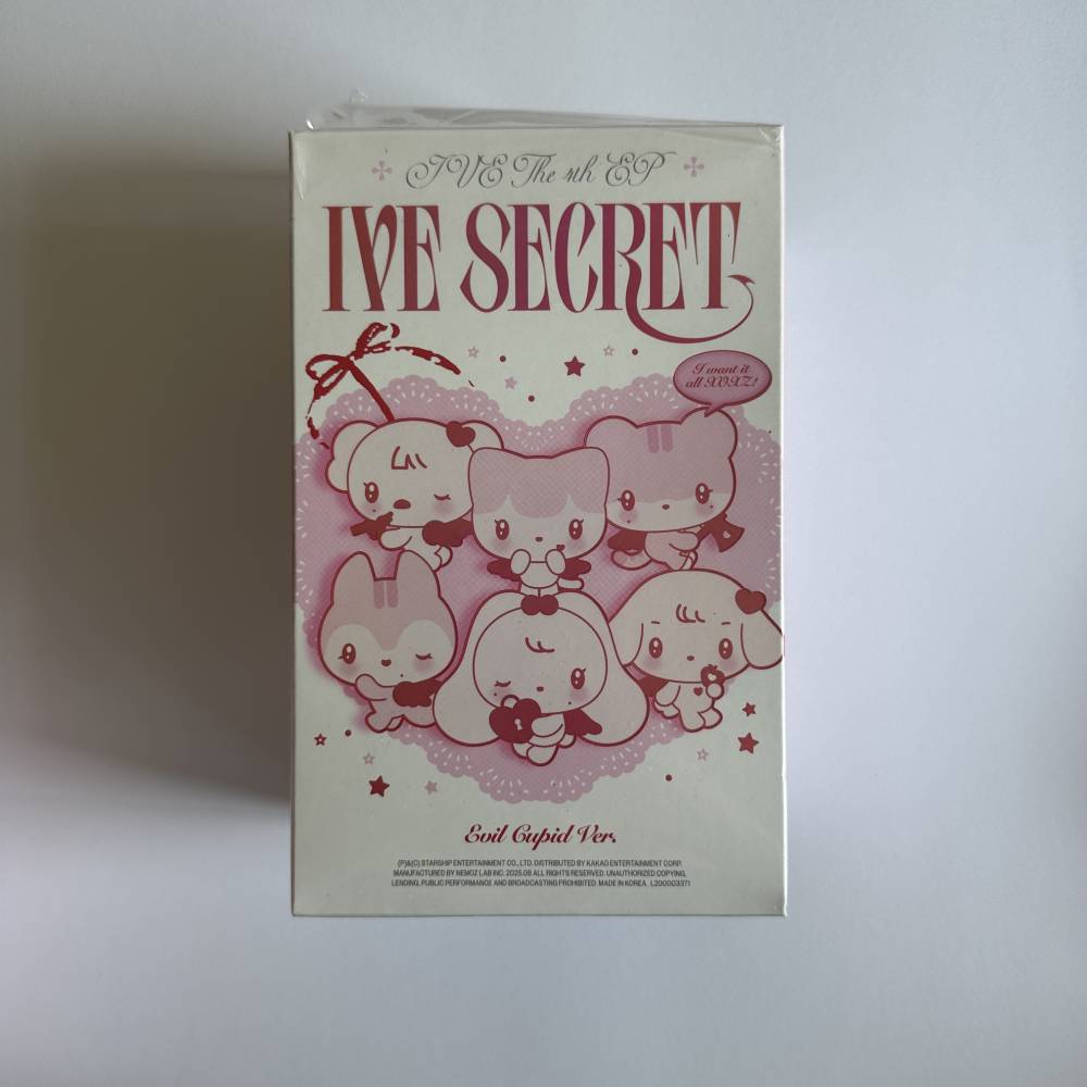 IVE - 4TH MINI ALBUM [IVE SECRET] (EVIL CUPID VERSION) (PLATFORM